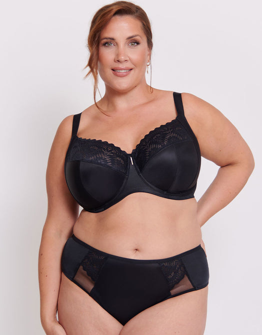 Adella Athena Full Cup Side Support Bra Black